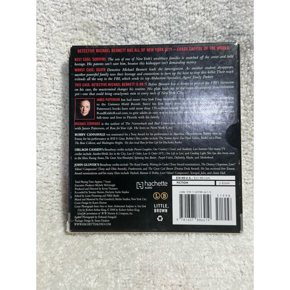 Worst Case by James Patterson Book on CD - Picture 2 of 2
